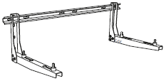 Konzole na zeď pro F2040-6